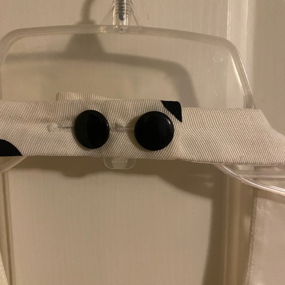 Chetta B. Cotton/Silk Polka Dot Halter Dress (Sz. 4) - Picture 5 of 9